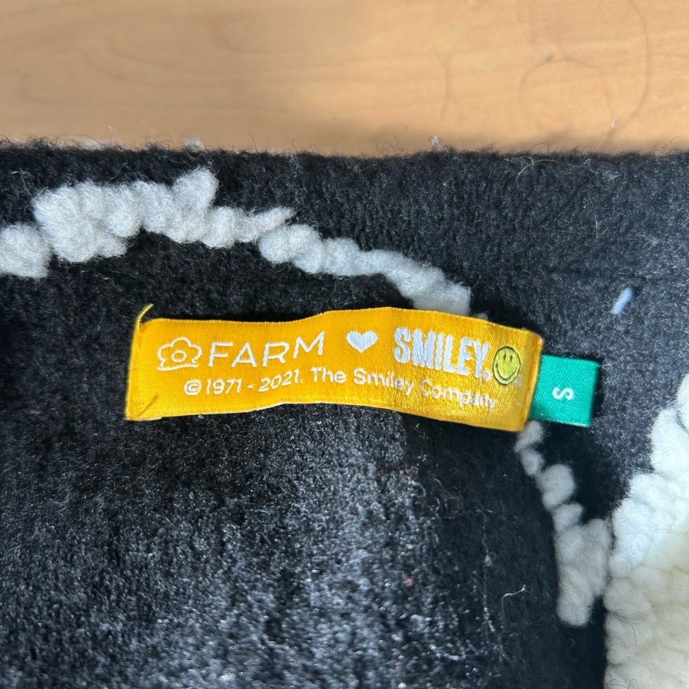 Shop Farm Rio X Smiley Belted Two-Tone Cardiga - Picture 5 of 7